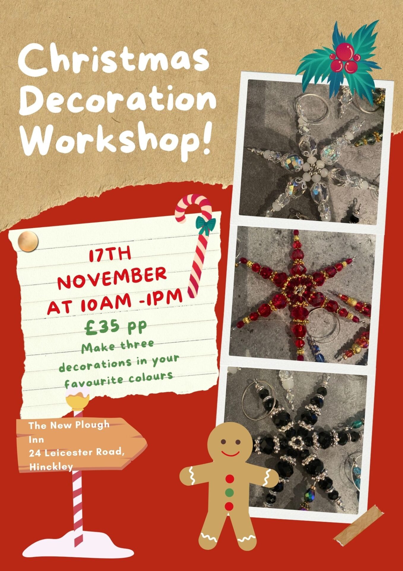 Christmas Dec WOrkshop HInkcley