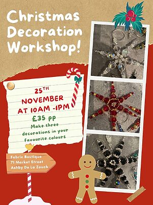 Christmas Dec Workshop Ashby