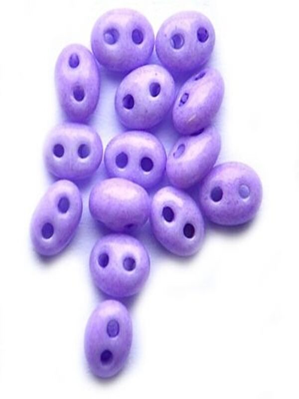 Purple Twinnie Beads