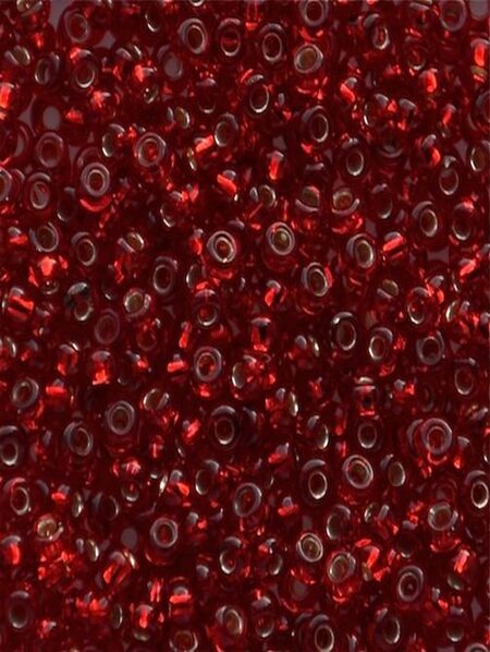 Size 10 Silver Lined Red