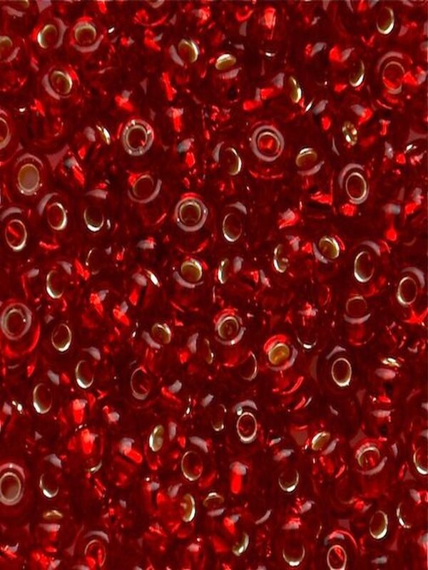 Size 8 Silver Lined Red